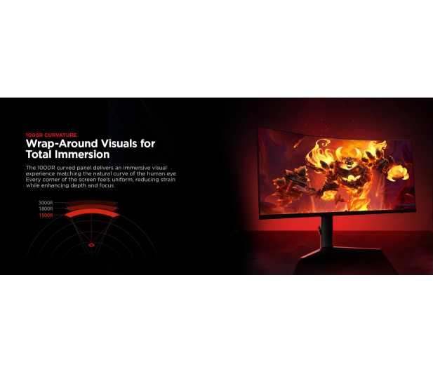 KOORUI G3441VC VA Curved 180 Hz 1ms - 1365787 - zdjęcie 11